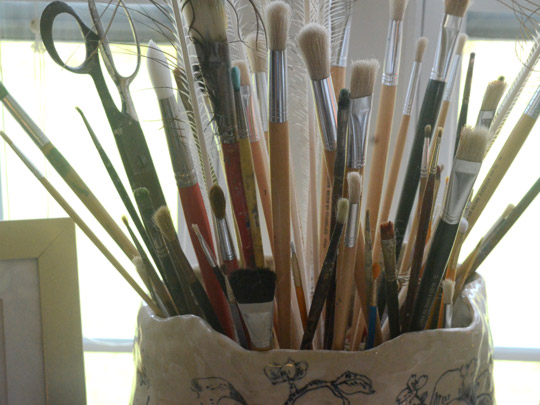 Everyone needs a bouquet of brushes